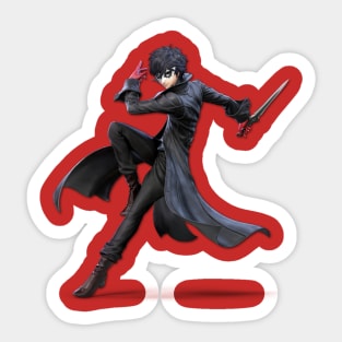 Joker Smash Sticker